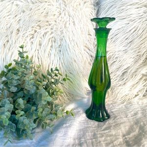 Avon Emerald Bud Vase,Vintage Avon bottle,Avon collectible perfume bottle